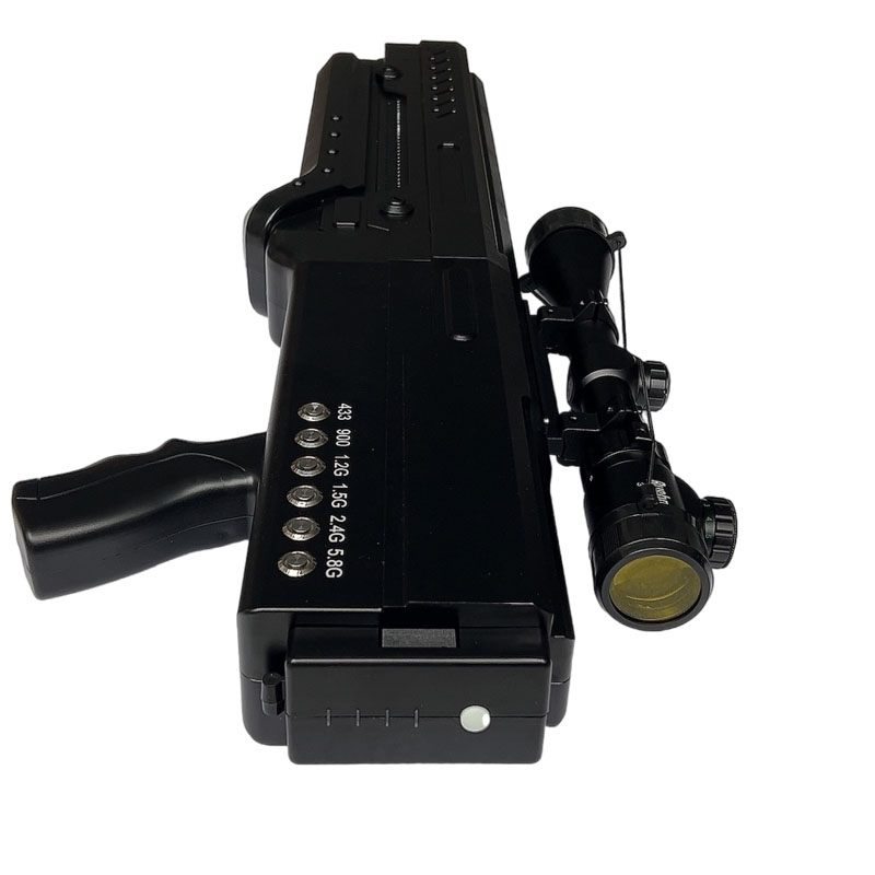  张金镇手持便携式枪型低空防御反制六通道B型