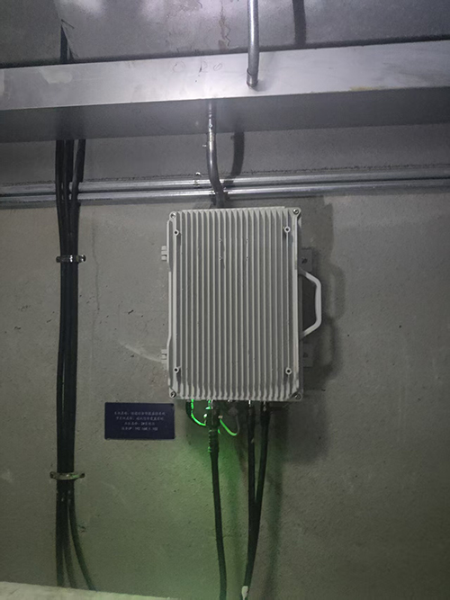  张金镇电力管廊覆盖漏缆方式案例